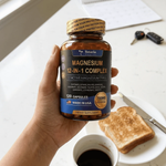 MAGNESIUM 12 EN 1 COMPLEX: La Única Fórmula con 12 Formas de Magnesio en Una Sola Cápsula.