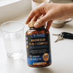 MAGNESIUM 12 EN 1 COMPLEX: La Única Fórmula con 12 Formas de Magnesio en Una Sola Cápsula.